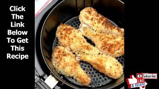 Air Fryer Recipes for Chicken Drumsticks  Air Fryer Panko Breaded Fried Chicken Drumsticks [upl. by Downall418]