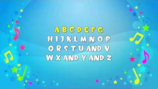 The Alphabet Song  Sing A Long  Learning Song  ABC  Nursery Rhyme  KiddieOK [upl. by Giarla]