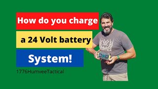 How do you charge a 24 volt battery system [upl. by Mata]