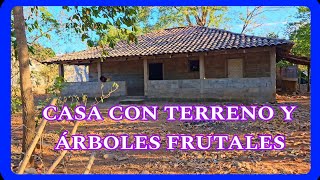 🔴VENDIDA🔴Se venden Terreno con casa y árboles frutales En Uluazapa San Miguel [upl. by Harshman288]