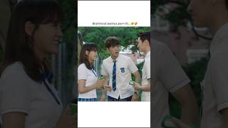 Boyfriend jealous part01😅🤣 Korean drama in hindi 🥰 status 🔥kdrama shorts funny [upl. by Brabazon377]