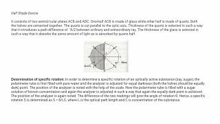 Polarimeter by BT21CME029 Aditya Thakre [upl. by Ayahsal]