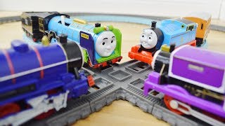 THE LAST ENGINE STANDING 157 THOMAS THE TRAIN TOYS [upl. by Nnalatsyrc242]