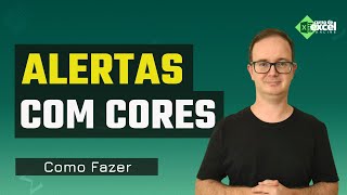 Como Criar um Alerta com Cores  Datas e Prazos no Excel [upl. by Zara]