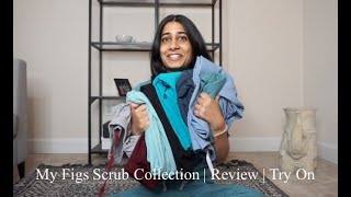 My Figs Scrub Collection  Review  Try on [upl. by Enilram]