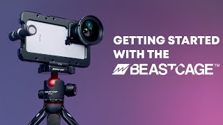 The Beastcage  Dedicated camera cage for the iPhone Getting started [upl. by Nimajneb]