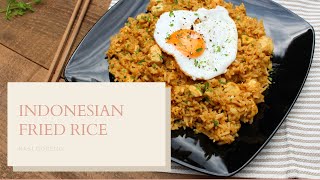 Indonesian Fried Rice   Nasi Goreng  Egg Fried Rice  Spicy Egg Fried Rice Fried Rice [upl. by Tennes]