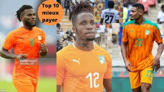 Top 10 des footballeurs ivoiriens les mieux payés sur la saison 202223 [upl. by Urana]