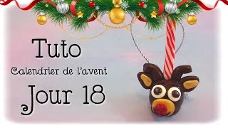 Calendrier de lavent  Jour 18  Cake pop  FIMO [upl. by Xela]