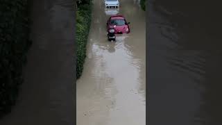 Alluvione a Budrio a causa dellesondazione dellIdice [upl. by Pascoe88]