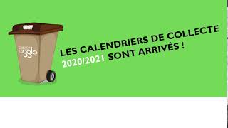 Votre calendrier de collecte des déchets ménagers est arrivé [upl. by Tamis]