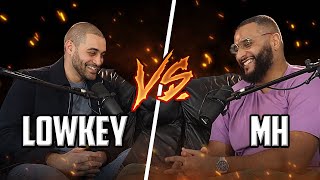 Lowkey vs Mohammed Hijab Freestyle Battle Rap Voice Only [upl. by Imalda]