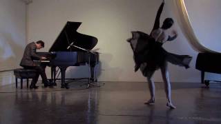 Alejandro Vela and Ji Min Hong rehearsing Liszt Sposalizio  Choreography by Robert Binet [upl. by Moht]