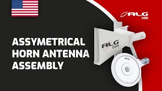 Assymetrical Horn Antenna Assembly [upl. by Amle]