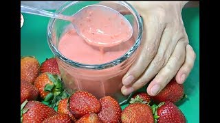 Aderezo de fresas y yogurt RecetasdeLuzMa [upl. by Adnuhsor255]