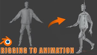 Blender Rigging Tutorial for Beginners [upl. by Anec]