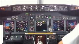 Voo na cabine de comando Boeing 737800 SFP Gol [upl. by Giguere962]