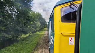 The LOUDEST Class 25 25185 Spa Valley Railway Diesel Gala 2023 [upl. by Colan]