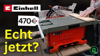 Eine PROFI TISCHKREISSÄGE für 470 EURO 👀👉 Diese EINHELL Säge ist wirklich  Jonas Winkler [upl. by Yttik215]