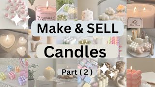 Start Your Own Profitable Candle Making Business How to make Candles at home businessideas candle [upl. by Krischer]