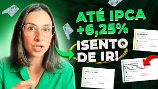 IPCA652 isento de IR Renda fixa sem Imposto de Renda com a seleção de CRI CRA e debêntures [upl. by Masry]