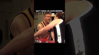 Unexpected Reactions About MATT MASK VS JOHN BRZENK 🧬🤯shorts armwrestling armwrestler denis [upl. by Hen]