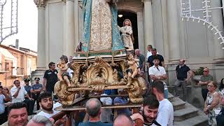 Monterosso Calabro MARIA SSMA DEL SOCCORSO festa 2024 Uscita Processione 120 [upl. by Eiba487]