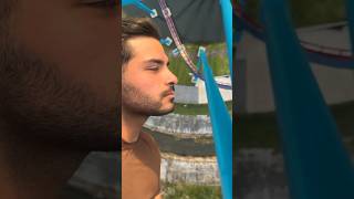 Mako at Seaworld does this to you 😂 seaworld mako rollercoaster coster ride funny [upl. by Albin]