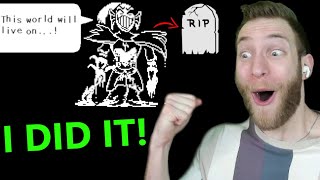 I ACTUALLY DID IT First Time Playing Undertale Genocide Run pt11 [upl. by Ettenowtna]