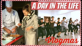 A DAY IN THE LIFE  Filming amp School  Shanghai VLOGMAS 2 [upl. by Yerocaj894]