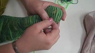 Sock Darning  Swiss Darning part 1 [upl. by Bowrah579]