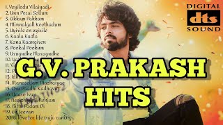 GV Prakash hits  GV Prakash Songs Tamil  GV Prakash Melodies  GV Prakash songs  51 HD Audio [upl. by Liagabba]