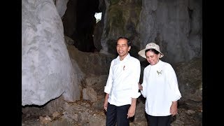 Presiden Jokowi Tinjau Kawasan Batu Cermin Labuan Bajo Manggarai Barat 11 Juli 2019 [upl. by Mayrim]