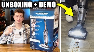 Bissell CrossWave HydroSteam Unboxing amp Demo [upl. by Caralie]