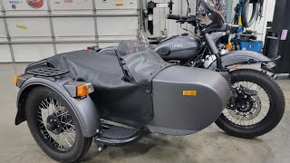 2019 Ural CT Sidecar Motorcycle Slate Grey 1WD [upl. by Lladnik]