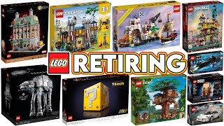 LEGO Sets RETIRING in 2024 My Top Picks [upl. by Peirsen]