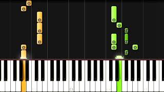 Jessies Girl  Rick Springfield  Medium SLOW Piano Tutorial [upl. by Cod]