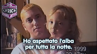 Eminem  Temporary Traduzione in Italiano [upl. by Arlena565]