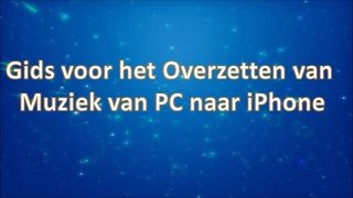 Gids voor het Overzetten van Muziek van PC naar iPhone [upl. by Judson]