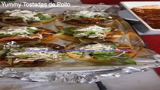 Tostadas de Pollo [upl. by Onailime]