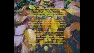 Herfstgedicht  Hélène Swarth 18591941  Herfst [upl. by Patman816]