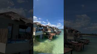 Palafitos overwater bungalows 😍 Room tour [upl. by Amrac923]