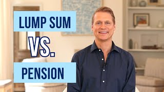 Retirement Crossroads Lump Sum Vs Pension And The Test That Helps You Decide  Wes Moss [upl. by Artinad517]