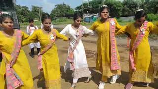 Tarpa dance velugam barafpada ganpati visarjan new adivasi tarpa [upl. by Odlavu]