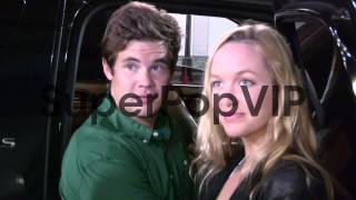 Adam DeVine and Kelley Jakle at Katsuya in Hollywood 07 [upl. by Lekar]