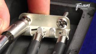 Framus Tutorial Setup of a Guitar with a Wilkinson Tremolo [upl. by Eldrid]