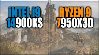 14900KS vs 7950X3D Benchmarks  Tested in 15 Games and Applications [upl. by Emor758]