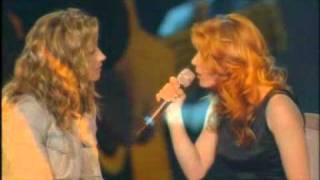 Lara Fabian et Isabelle Boulay  Il y a Il Etait Une Voix 061001 HQ [upl. by Weywadt]