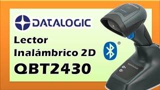 Lector de Códigos de Barras Inalámbrico 2D Omnidireccional Datalogic QBT2430 [upl. by Ainessej173]