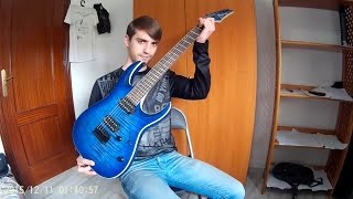 Review Ibanez RGA42FM Blue Lagoon Burst Flat  Sound Test  Español [upl. by Hube]